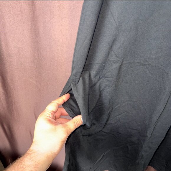 Lands' End Women's 1XL-2XL Sleeveless Swim Cover-up Dress Cotton Jersey - Picture 3 of 9